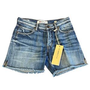 Boro Matsumoto Denim Short “Walk with Me” NWT Size 24